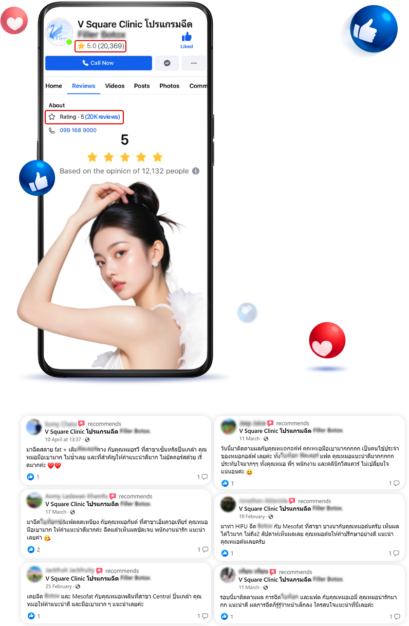 รีวิวฉีดเมโสแฟตราคาประหยัด