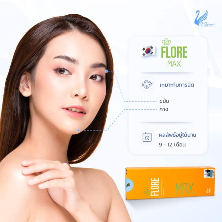 [แนะนำ] Flore Max ฟิลเลอร์เกาหลีน้องใหม่สุดพรีเมี่ยม ! [ใหม่ล่าสุด 2025]