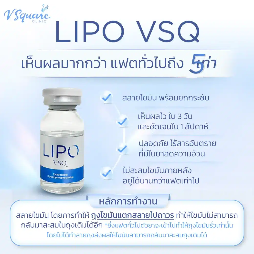 เมโสแฟต ยี่ห้อ Lipo VSQ