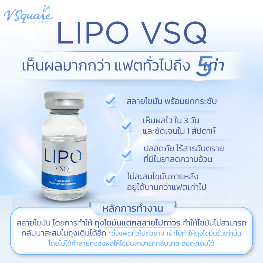 เมโสแฟตยี่ห้อ Lipo VSQ