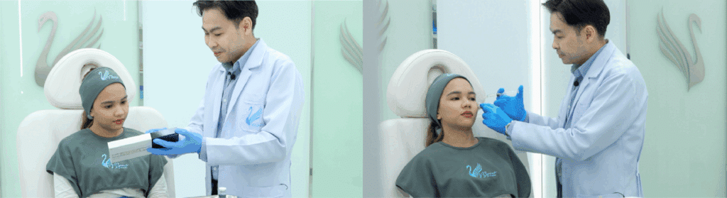 ฉีดเมโสหน้าใสที่ V Square Clinic ดีอย่างไร _