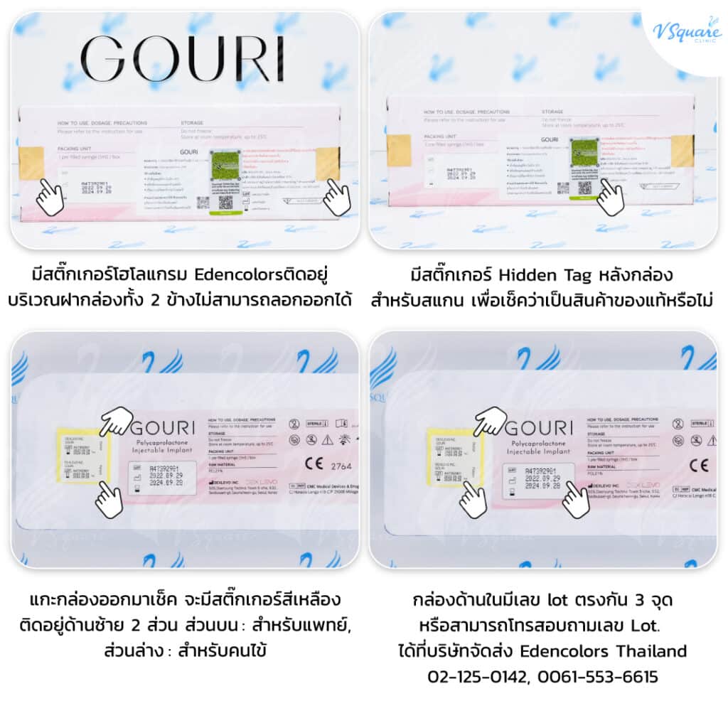 วิธีดู Gouri แท้