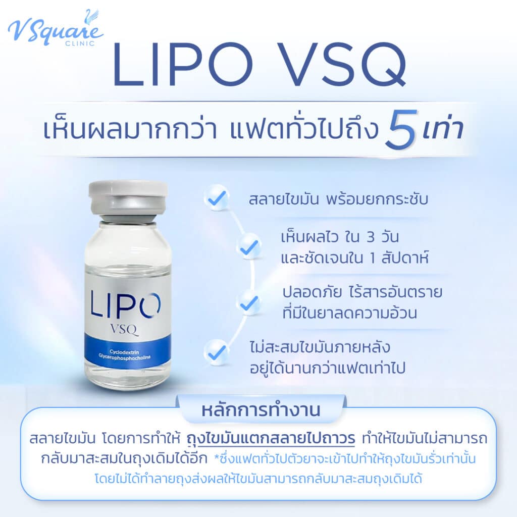 เมโสแฟตยี่ห้อ Lipo VSQ