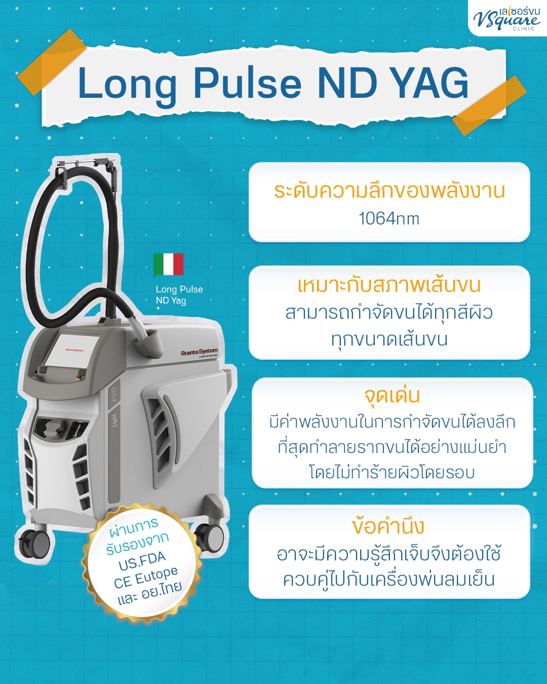 เลเซอร์ขนรักแร้เครื่องไหนดี