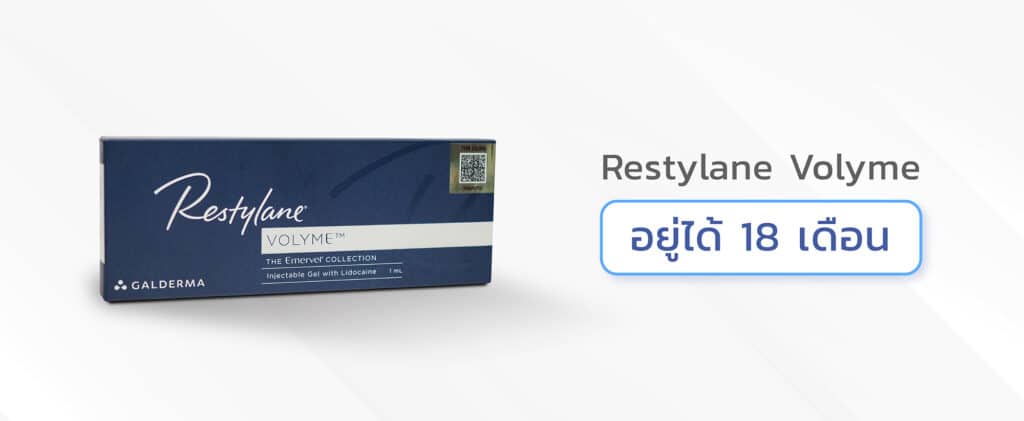 ฟิลเลอร์ขมับ Restylane Volyme