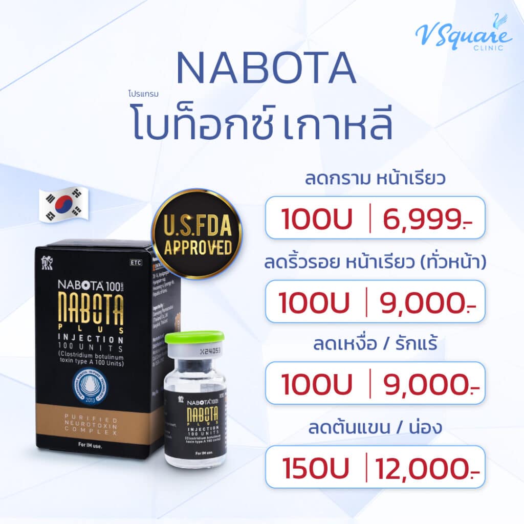 ราคาโบท็อกนาโบตะ(1)