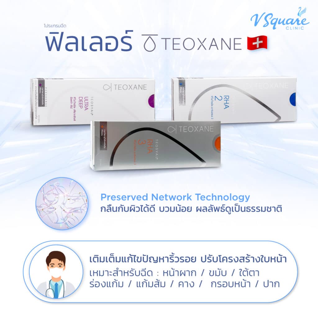 ฟิลเลอร์ Teoxane สวิตเซอร์แลนด์