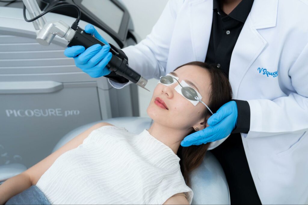 ทำ Pico Laser ที่ V Square Clinic_พี่เมย์