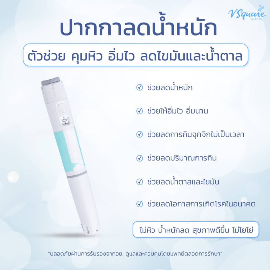 ปากกาลดน้ำหนักช่วยอะไร