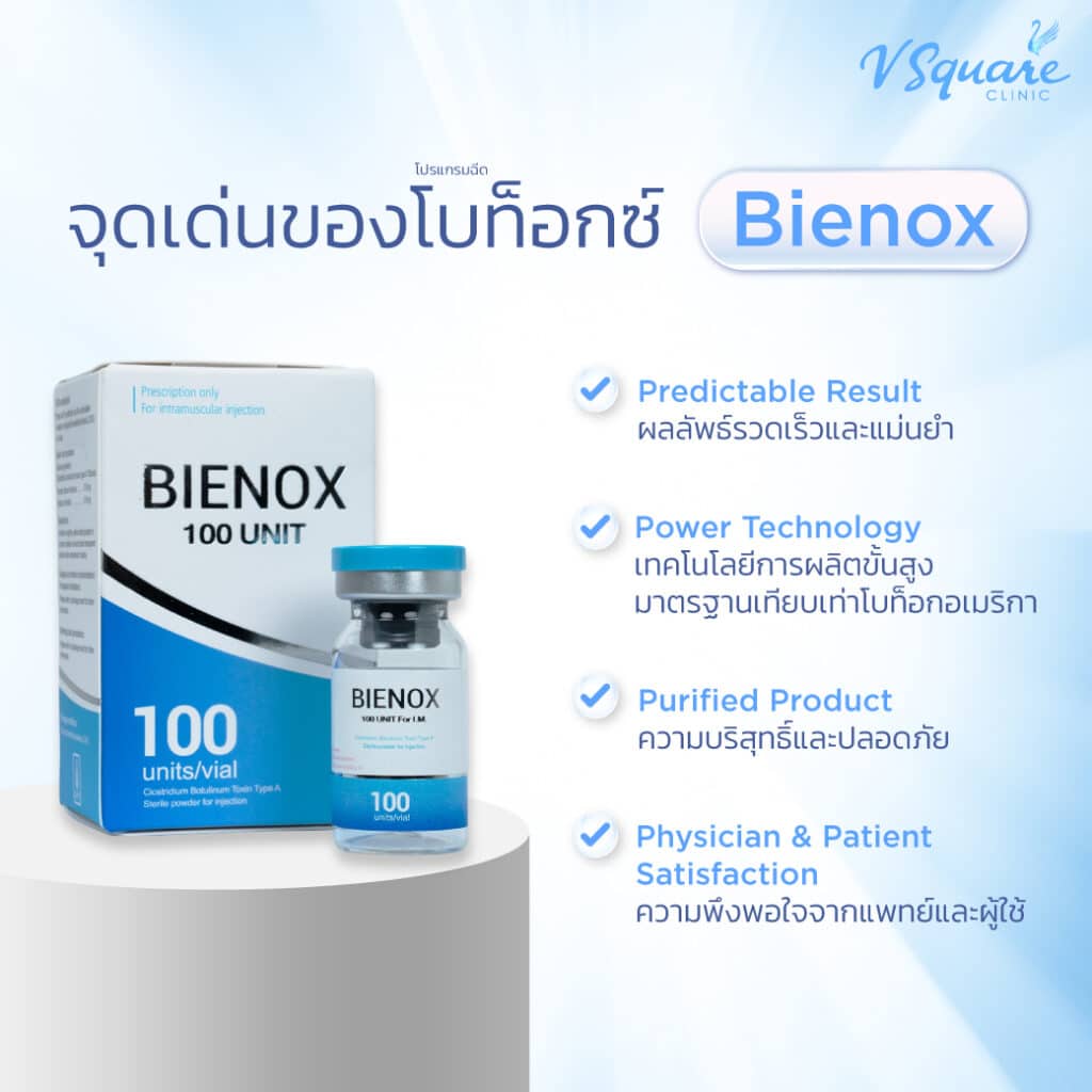 จุดเด่นของโบท็อก Bienox