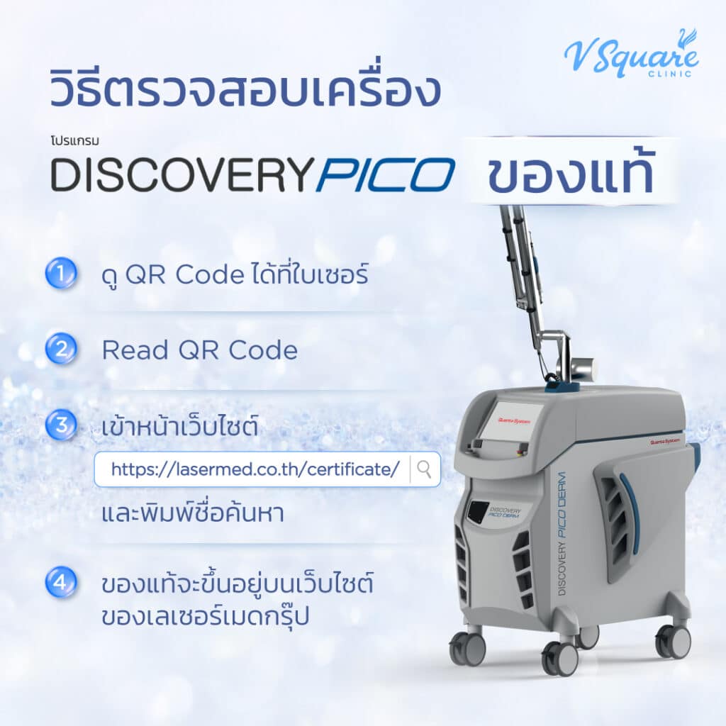 เช็ก Discovery Pico เครื่องแท้