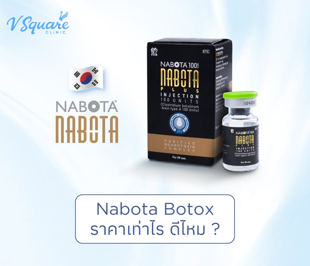 Nabota Botox ราคา