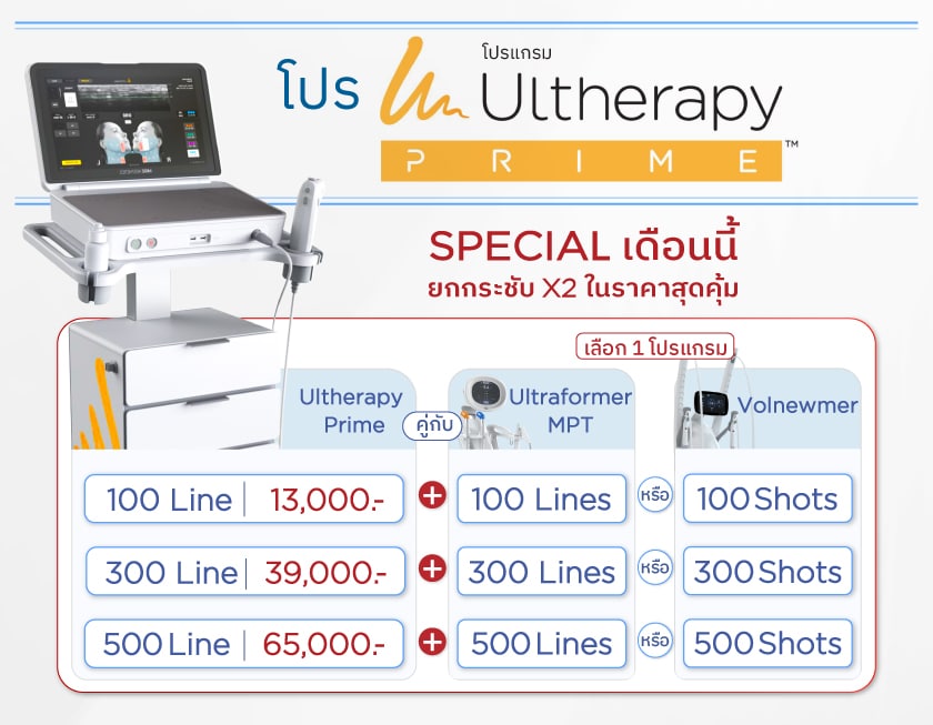 โปรโมชั่น Ultherapy-prime