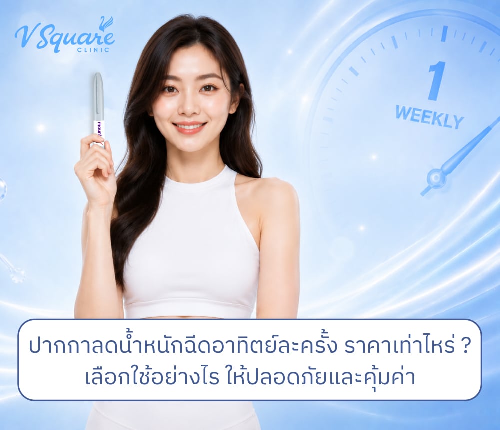ปากกาลดน้ำหนักฉีดอาทิตย์ละครั้ง ราคา
